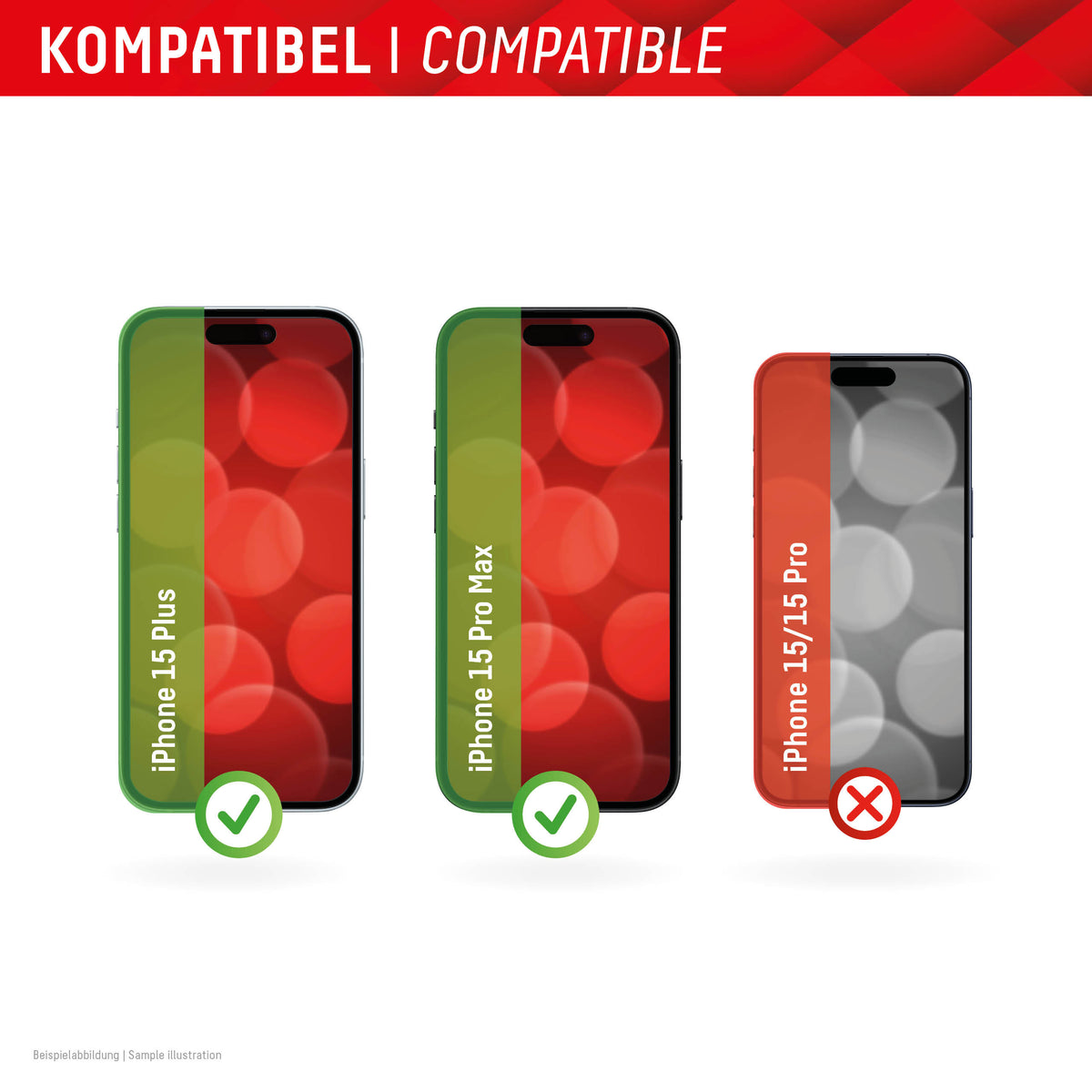 Displex Privacy Glass Fc Apple Iphone 15 Plus/15 Pro Max