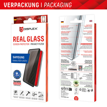 Displex Privacy Glass Fc Samsung Galaxy S23+ 5G