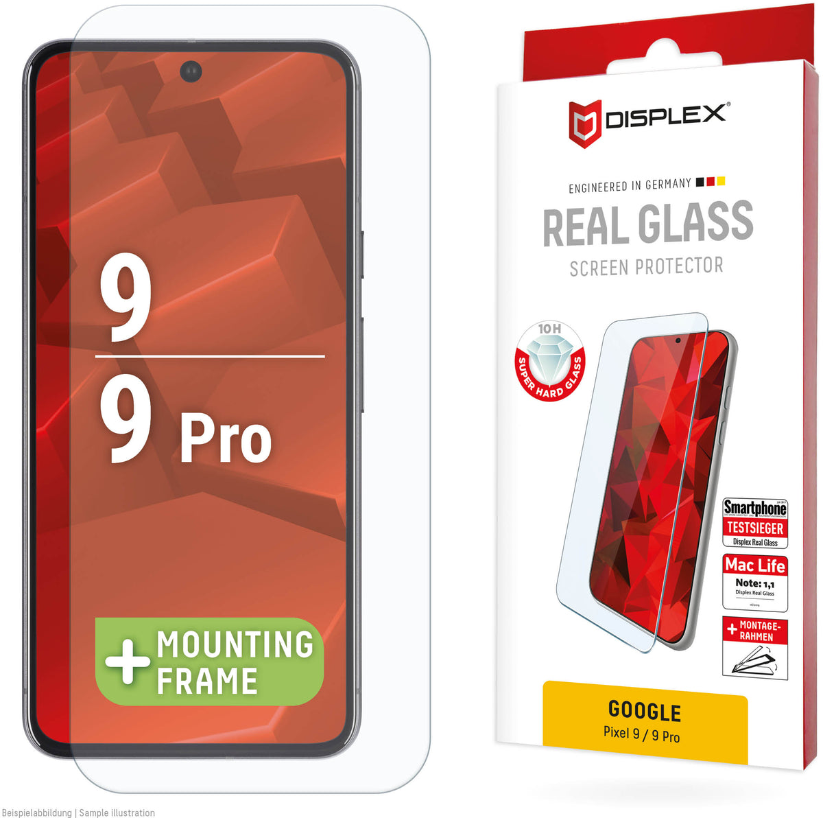 Displex Real Glass Google Pixel 9/9 Pro