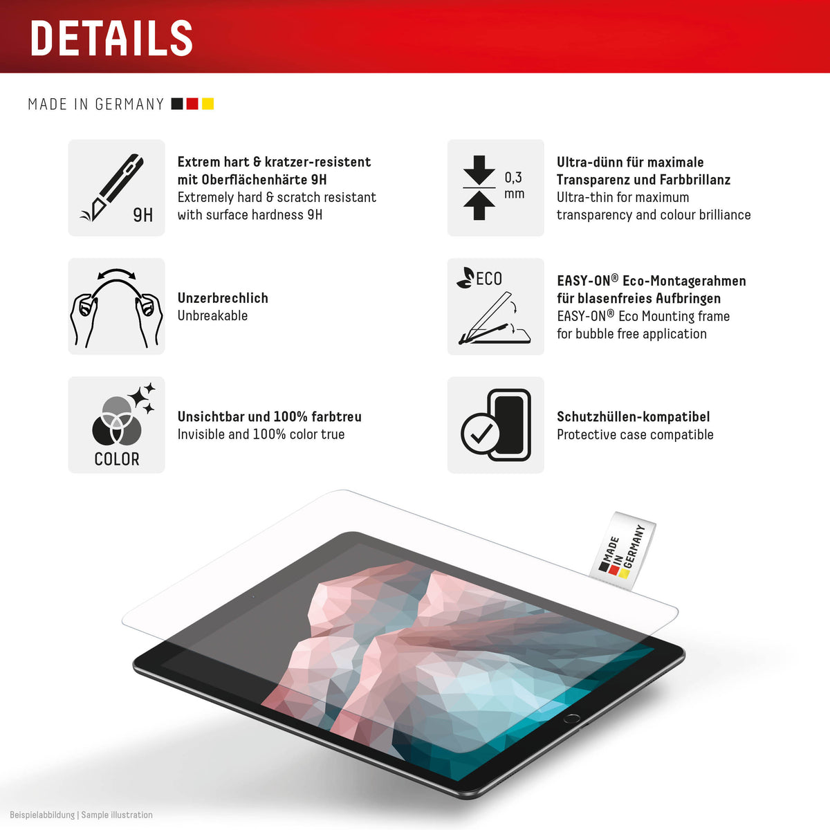 Displex Tablet Glass Samsung Galaxy Tab S10 Fe+