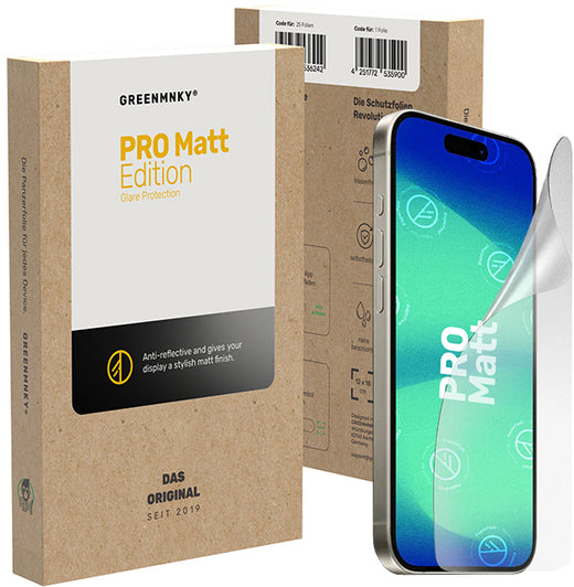Greenmnky Pro Matt Edition For Smartphone 7Inch (25 Stuks)