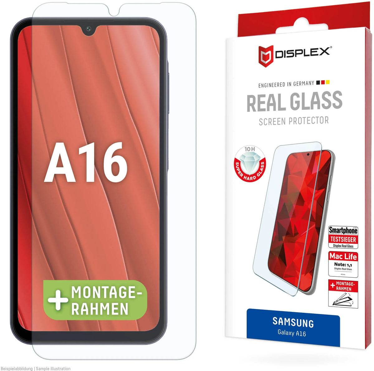 Displex Real Glass Samsung Galaxy A16 (5G) - Essentify