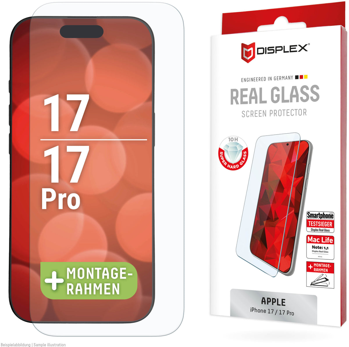 Displex Real Glass Fc Iphone 17 / 17 Pro