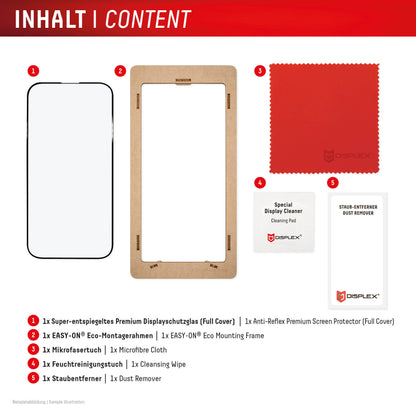 Displex Premium Glass Full Cover Anti-Reflex Iphone 17 Pro