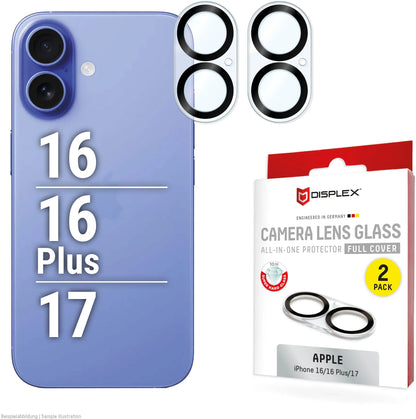 Displex Camglass All-In-One Iphone 16/16 Plus/17 - Essentify