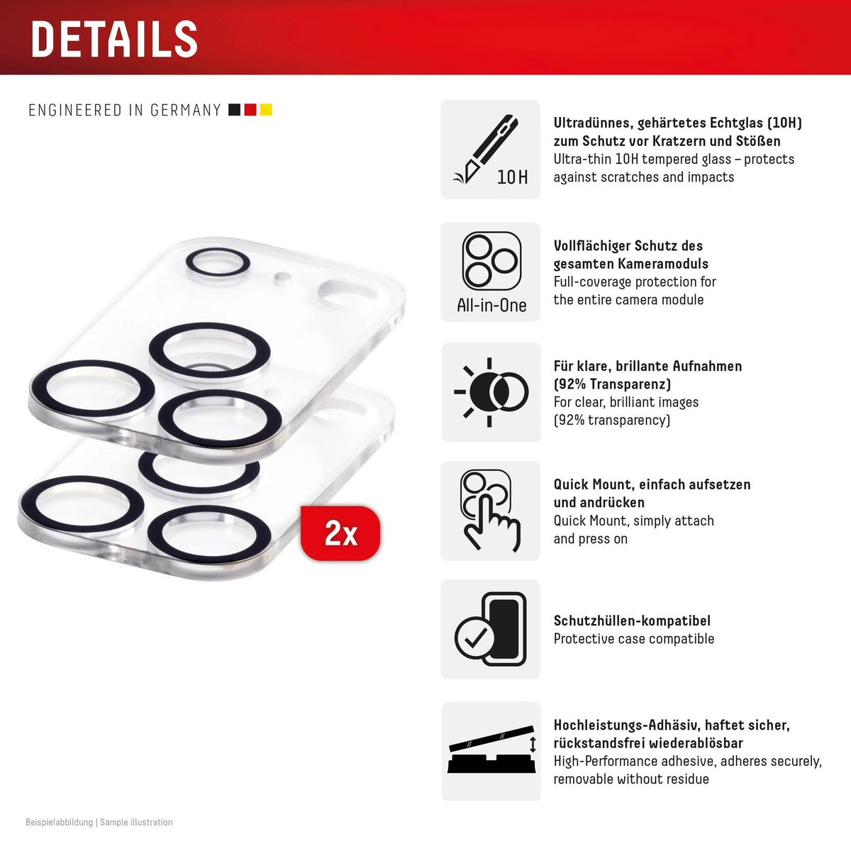 Displex Camglass All-In-One Iphone 17 Pro - Essentify