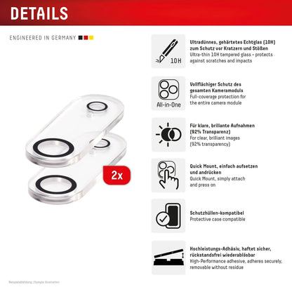 Displex Camglass All-In-One Iphone Air - Essentify