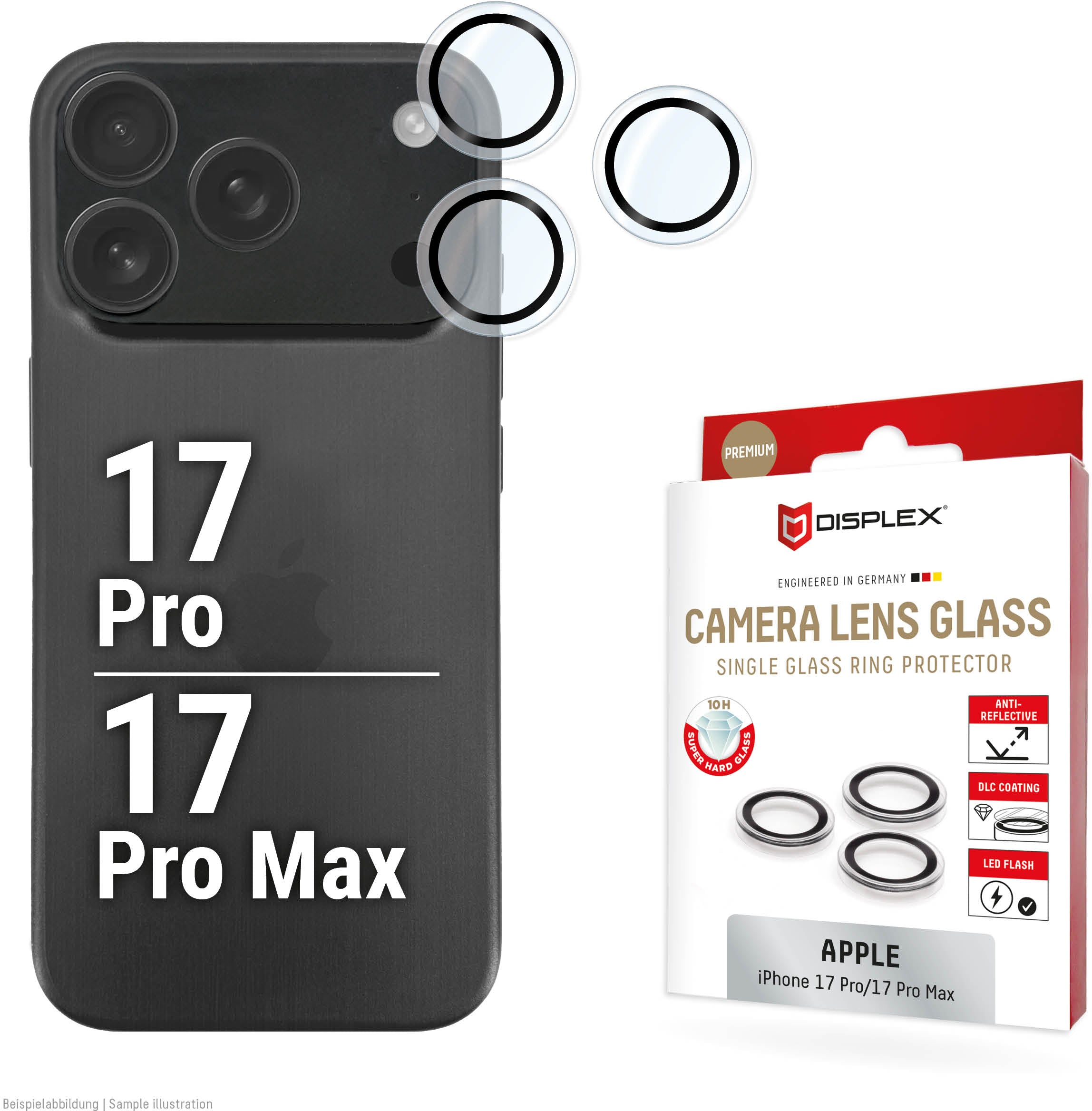 Displex Camglass Single Lens Ip 17 Pro/17 Pro Max