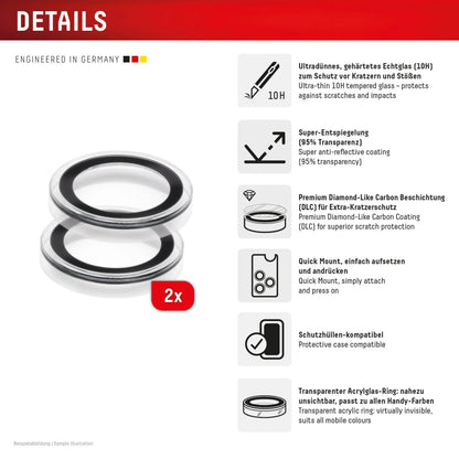 Displex Camglass Single Lens Iphone Air - Essentify