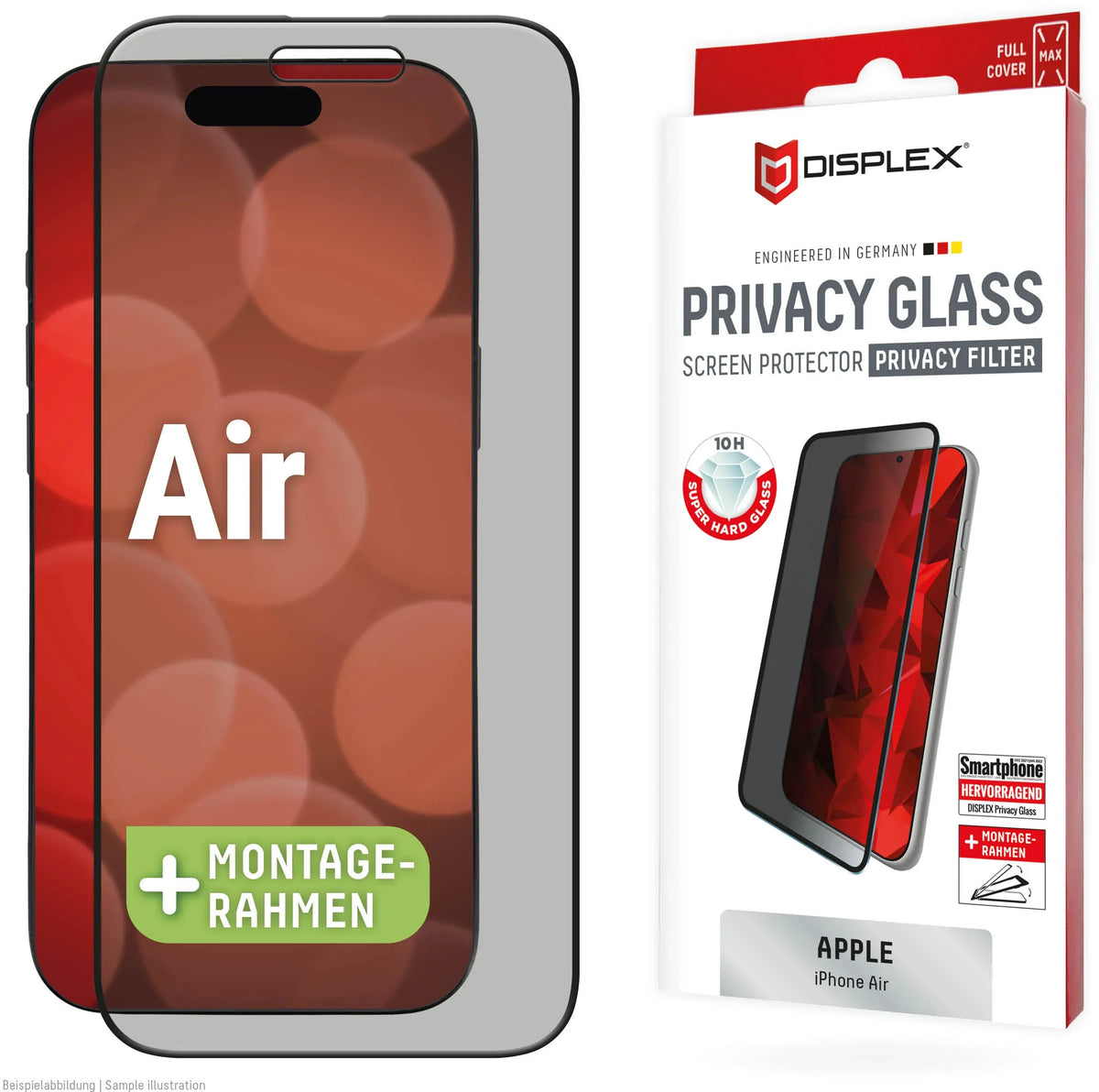 Displex Privacy Glass Fc Iphone Air - Essentify