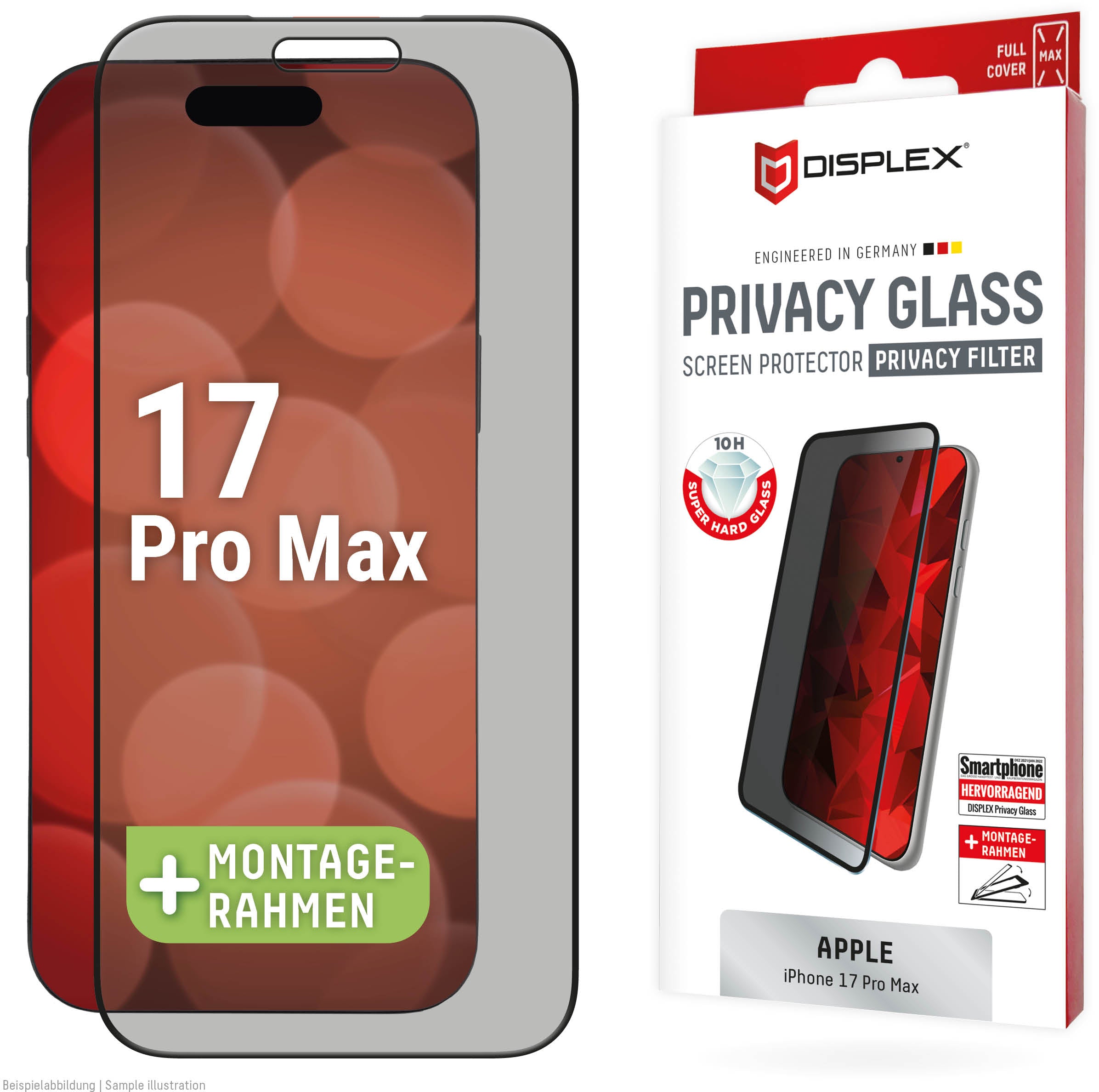 Displex Privacy Glass Fc Iphone 17 Pro Max