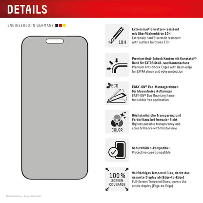 Displex Privacy Glass Fc Iphone 17 Pro Max - Essentify