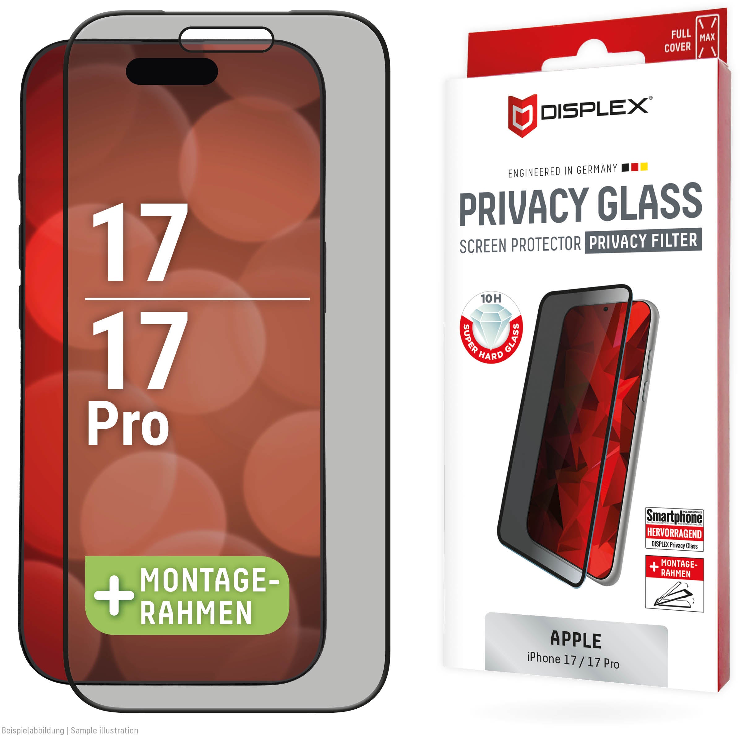 Displex Privacy Glass Fc Iphone 17/17 Pro