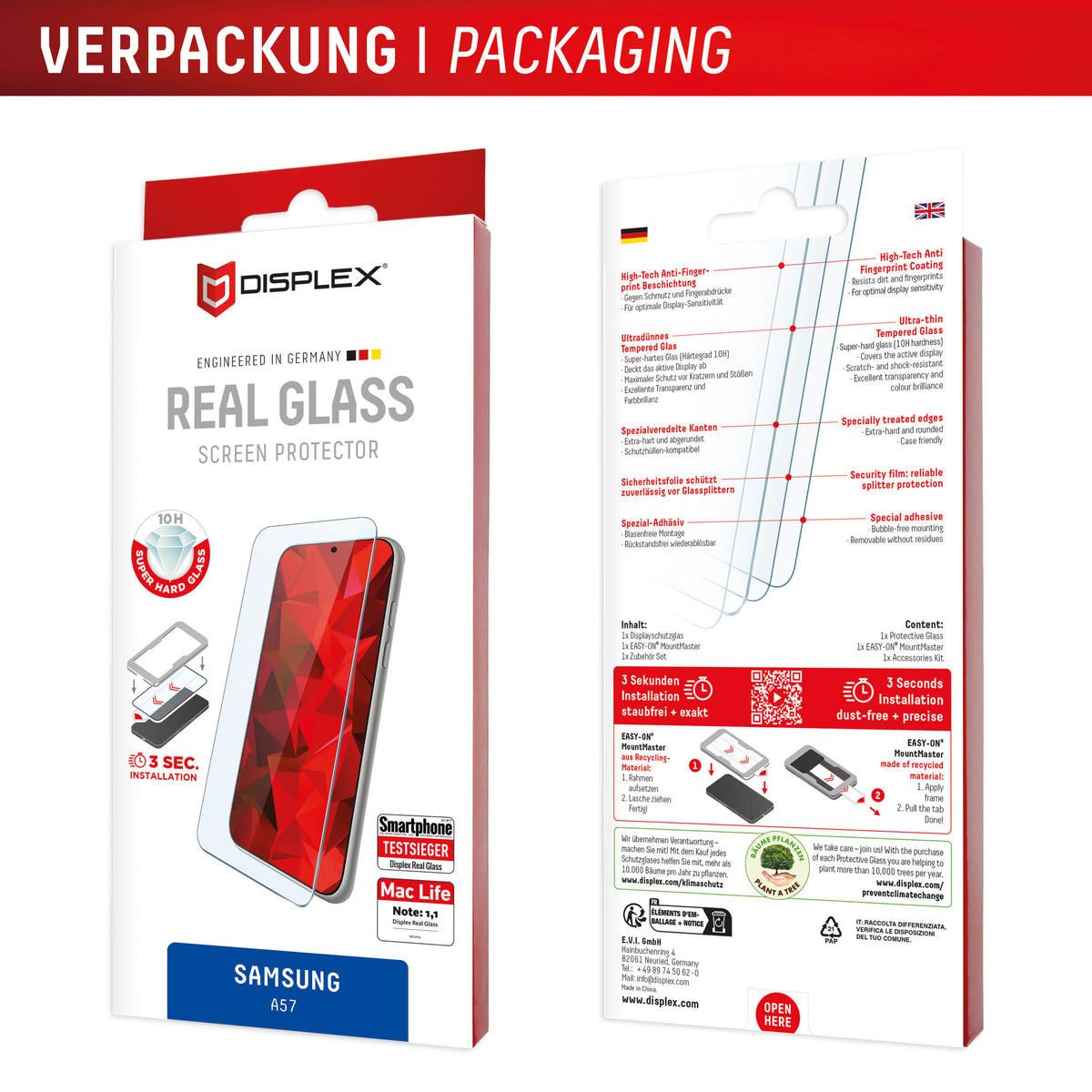 Displex Real Glass Samsung Galaxy A57 5G