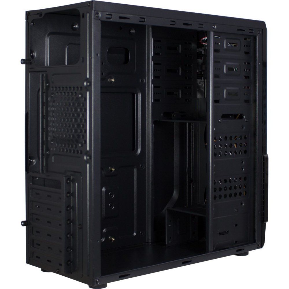 Inter-Tech B-42 | Midi Tower Case | Zwart | ATX