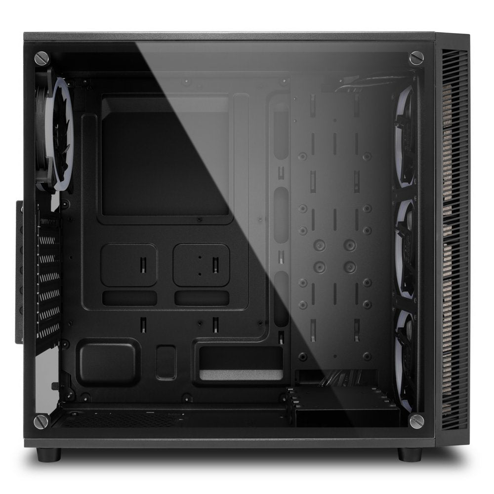 Sharkoon TG4M RGB | Midi Tower Case | Zwart