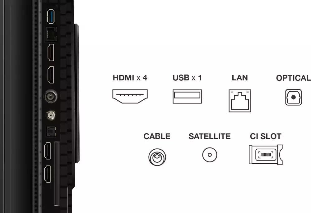 TCL 65T8C | 65" 4K Ultra HD QLED Smart TV | 120Hz | Google TV + Wifi | Dolby Vision | HDMI 2.1 (2025)