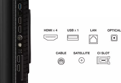 TCL 65T8C | 65" 4K Ultra HD QLED Smart TV | 120Hz | Google TV + Wifi | Dolby Vision | HDMI 2.1 (2025)
