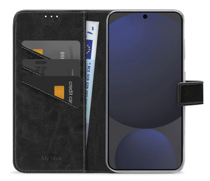 My Style Flex Wallet For Samsung Galaxy S24 Fe 5G Black - Essentify