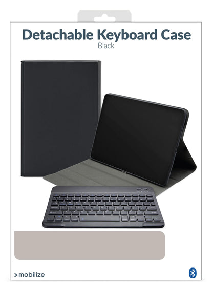 Mobilize Detachable Bluetooth Keyboard Case Samsung Galaxy Tab S10+ 12.4 Black Qwertz - Essentify