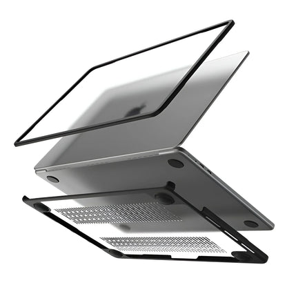 Mobilize Protection Cover For Apple Macbook Pro 16Inch (2021 - 2023) Transparent Black - Essentify