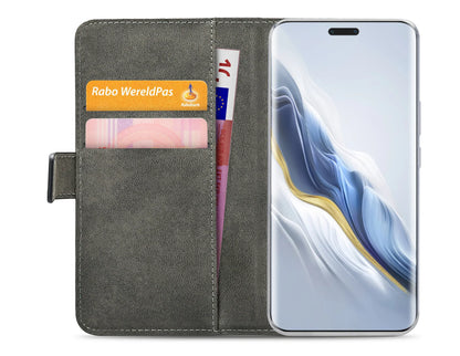 Mobilize Classic Gelly Wallet Book Case Honor Magic6 Pro Black - Essentify