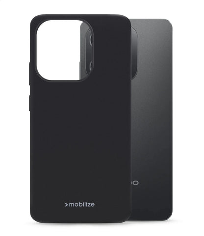 Mobilize Rubber Gelly Case Oppo A40/A40M/A60 5G Matt Black - Essentify