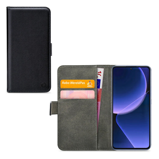 Mobilize Classic Gelly Wallet Book Case Xiaomi 14T Black - Essentify