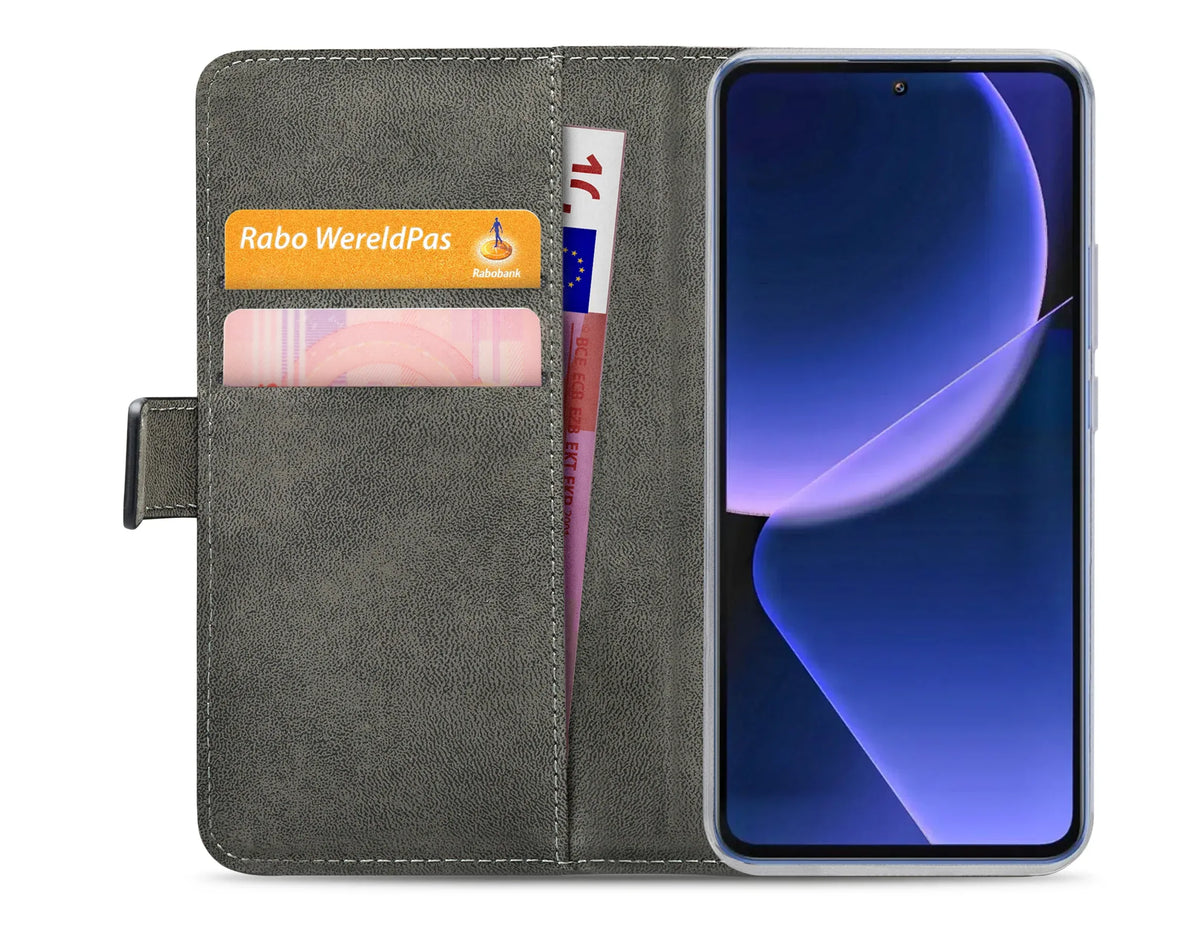 Mobilize Classic Gelly Wallet Book Case Xiaomi 14T Black - Essentify