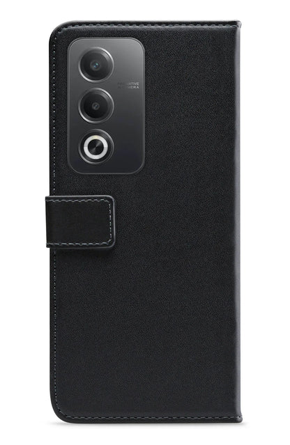 Mobilize Classic Gelly Wallet Book Case Oppo A80 5G Black - Essentify