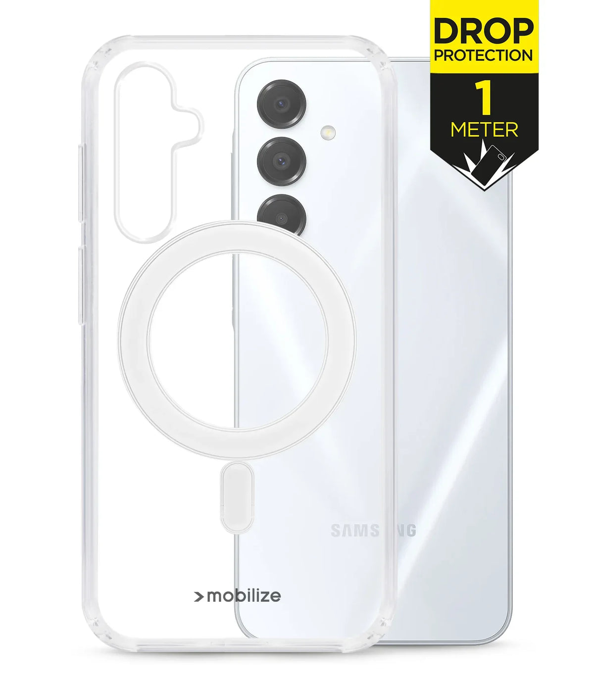 Mobilize Magsafe Compatible Naked Protection Case For Samsung Galaxy A16 4G/5G Clear - Essentify
