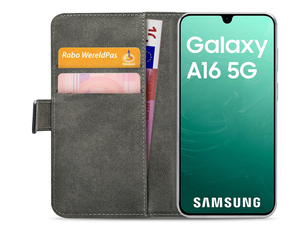 Mobilize Classic Gelly Wallet Book Case Samsung Galaxy A16 4G/5G Black - Essentify