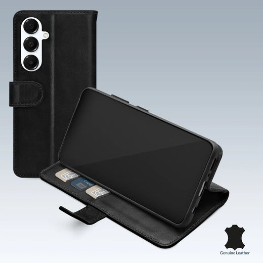 Mobilize Leather Wallet Samsung Galaxy A16 4G/5G Black - Essentify