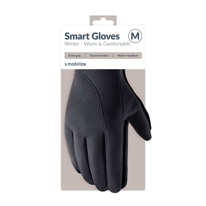 Mobilize Smart Winter Gloves (M) Black