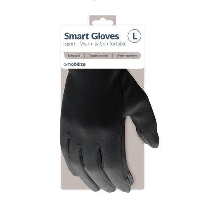 Mobilize Smart Sports Gloves (L) Black