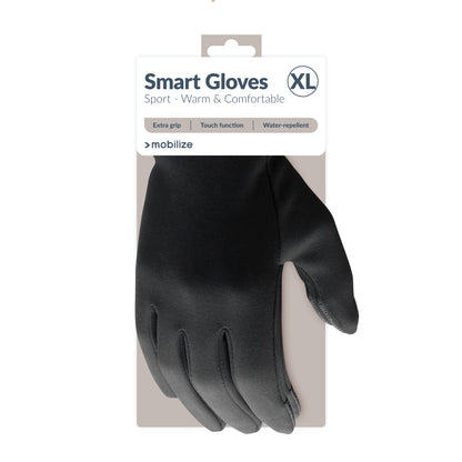 Mobilize Smart Sports Gloves (Xl) Black
