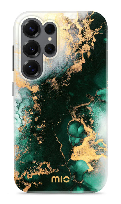 Mio By Mobilize Mio Green Marble Magsafe Compatible For Samsung S25 Ultra 5G - Essentify