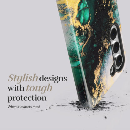 Mio By Mobilize Mio Green Marble Magsafe Compatible For Samsung S24 Fe 5G - Essentify