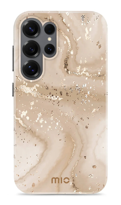 Mio By Mobilize Mio Gold Marble Magsafe Compatible For Samsung S25 Ultra 5G - Essentify