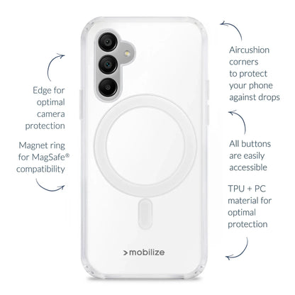 Mobilize Magsafe Compatible Naked Protection Case For Samsung Galaxy S24 5G/S25 5G Clear - Essentify