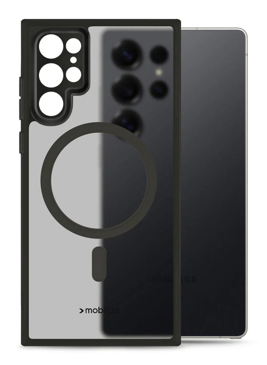 Mobilize Magsafe Compatible Hybrid Case Samsung Galaxy S25 Ultra 5G Black - Essentify