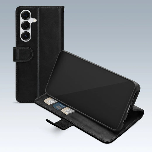 Mobilize Premium Gelly Wallet Book Case Samsung Galaxy S25 5G Black - Essentify