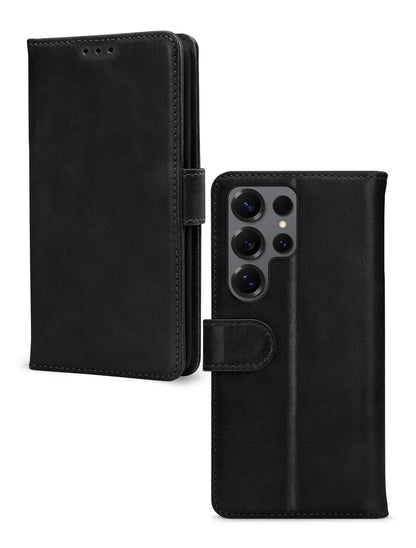 Mobilize Premium Gelly Wallet Book Case Samsung Galaxy S25 Ultra 5G Black - Essentify