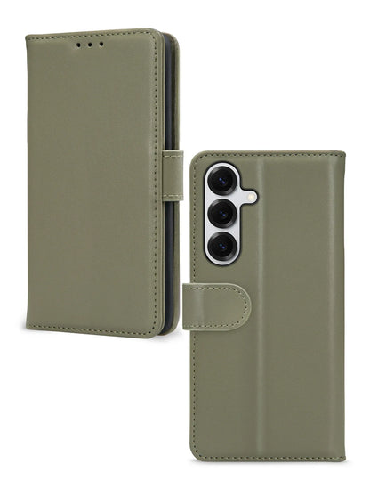 Mobilize Premium Gelly Wallet Book Case Samsung Galaxy S25 5G Green - Essentify