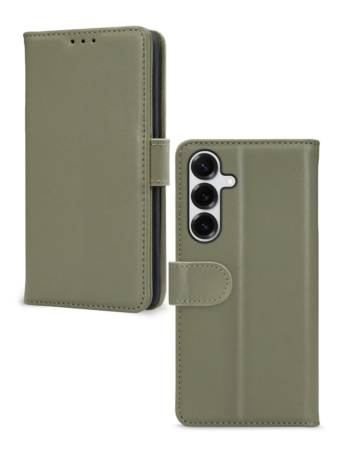 Mobilize Premium Gelly Wallet Book Case Samsung Galaxy S25+ 5G Green - Essentify