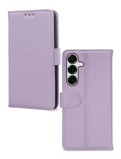 Mobilize Premium Gelly Wallet Book Case Samsung Galaxy S25+ 5G Purple - Essentify