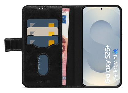 Mobilize 2In1 Magsafe Compatible Gelly Wallet Case Samsung Galaxy S25+ 5G Black - Essentify