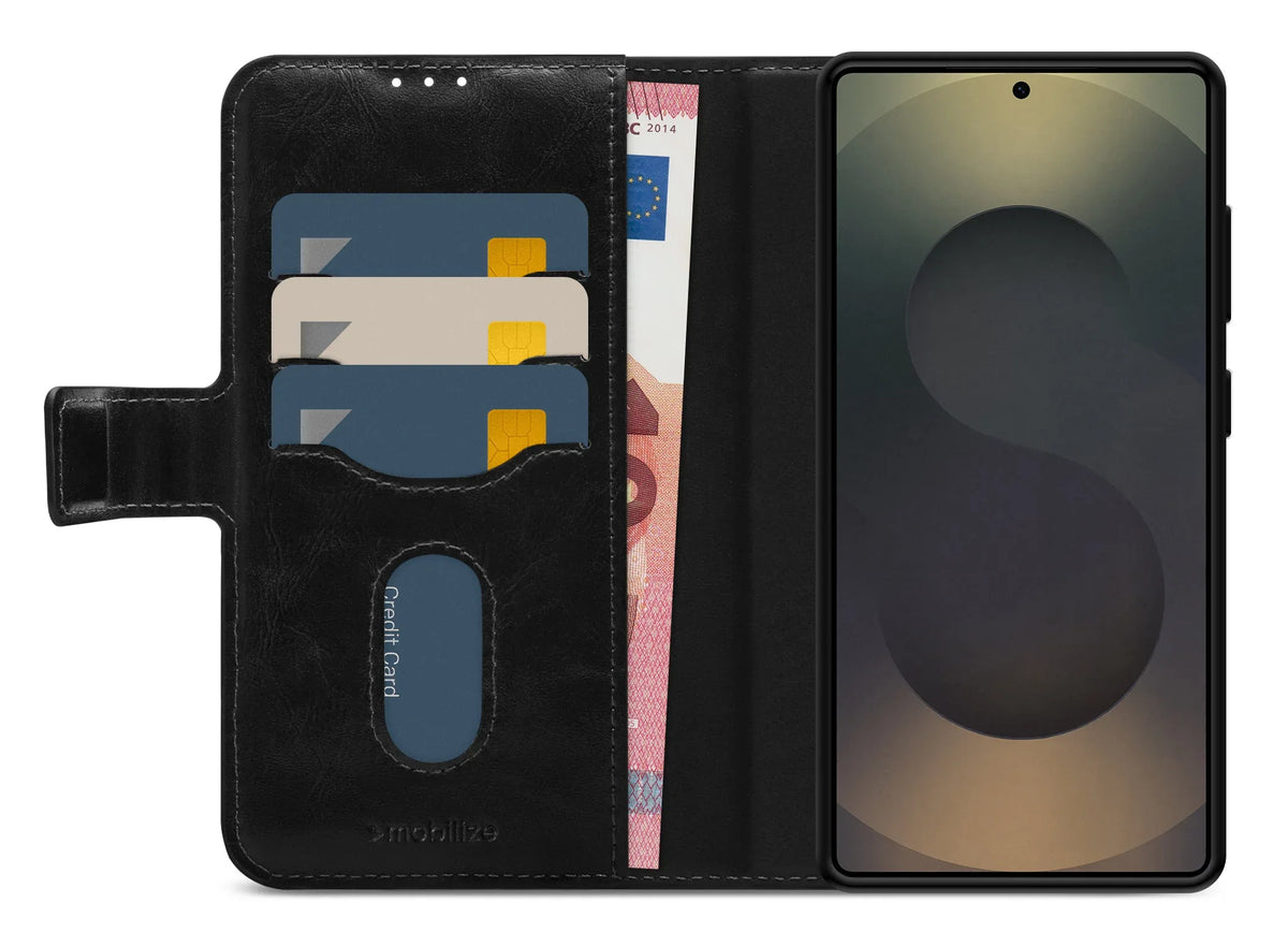 Mobilize 2In1 Magsafe Compatible Gelly Wallet Case Samsung Galaxy S25 Ultra 5G Black - Essentify