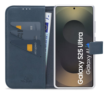 My Style Flex Wallet For Samsung Galaxy S25 Ultra 5G Ocean Blue