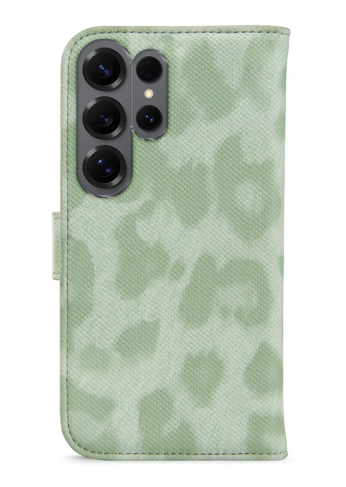 My Style Flex Wallet For Samsung Galaxy S25 Ultra 5G Green Leopard - Essentify